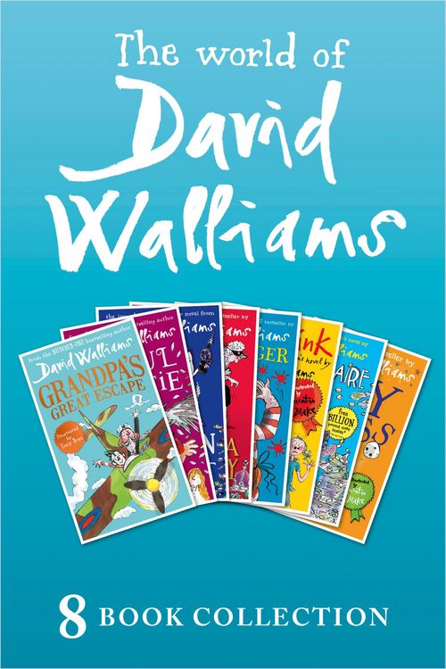 Produktbild: The World of David Walliams: 8 Book Collection (The Boy in the Dress, Mr Stink, Billionaire Boy, Gangsta Granny, Ratburger, Demon Dentist, Awful Aunti