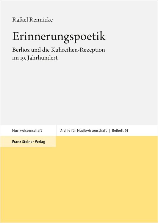 Produktbild: Erinnerungspoetik