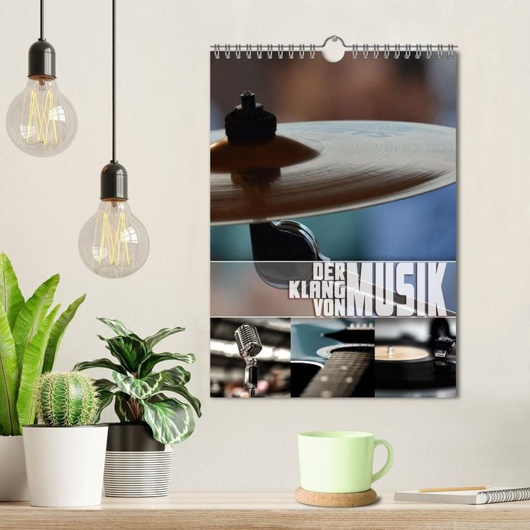 Produktbild: Der Klang von Musik (Wandkalender 2026 DIN A4 hoch), CALVENDO Monatskalender
