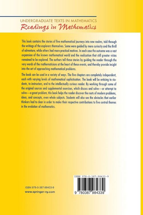 Produktbild: Mathematical Expeditions