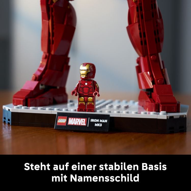 Produktbild: LEGO 76344 Marvel Iron Man Mark 3 Sammleredition, Spielset mit Figuren