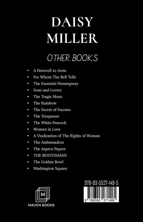 Produktbild: Daisy Miller