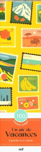 Produktbild: Un air de vacances : 100 marque-pages &agrave; peindre ou &agrave; colorier