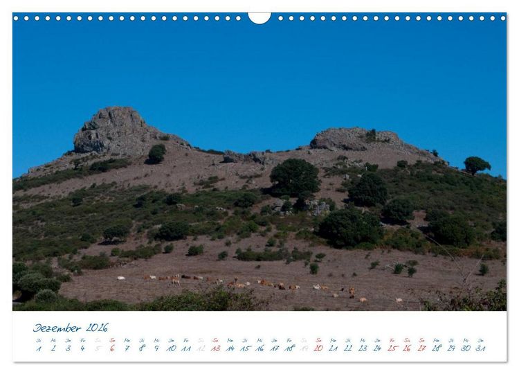 Produktbild: Sardinien (Wandkalender 2026 DIN A3 quer), CALVENDO Monatskalender