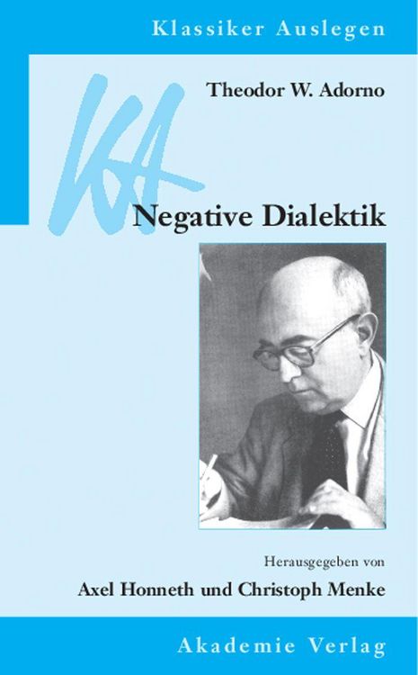 Produktbild: Theodor W. Adorno: Negative Dialektik