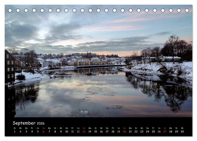Produktbild: Norwegen (Tischkalender 2026 DIN A5 quer), CALVENDO Monatskalender