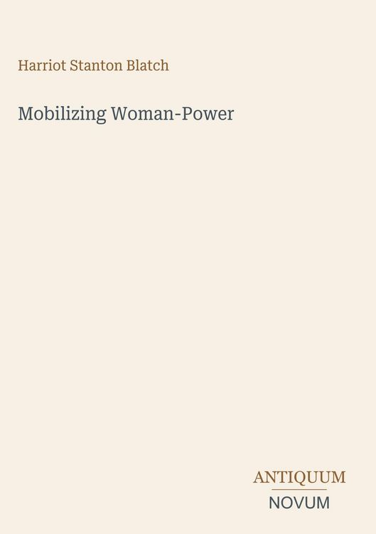 Produktbild: Mobilizing Woman-Power