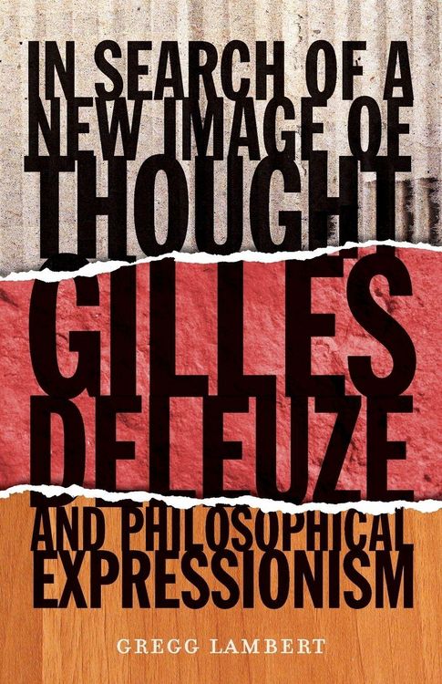 Produktbild: In Search of a New Image of Thought