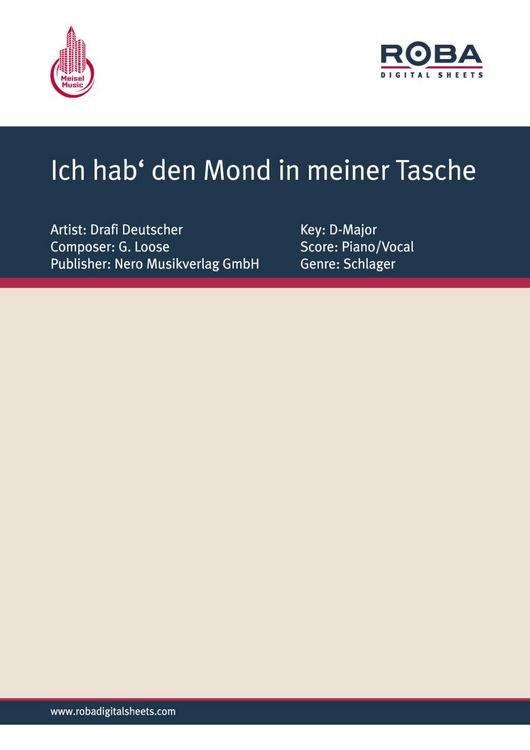 Produktbild: Ich hab' den Mond in meiner Tasche