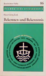 Produktbild: Bekennen und Bekenntnis