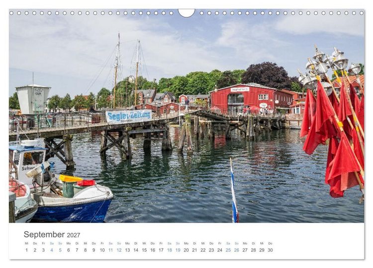 Produktbild: Fischereih&auml;fen an der Ostseek&uuml;ste (Wandkalender 2027 DIN A3 quer), CALVENDO Monatskalender