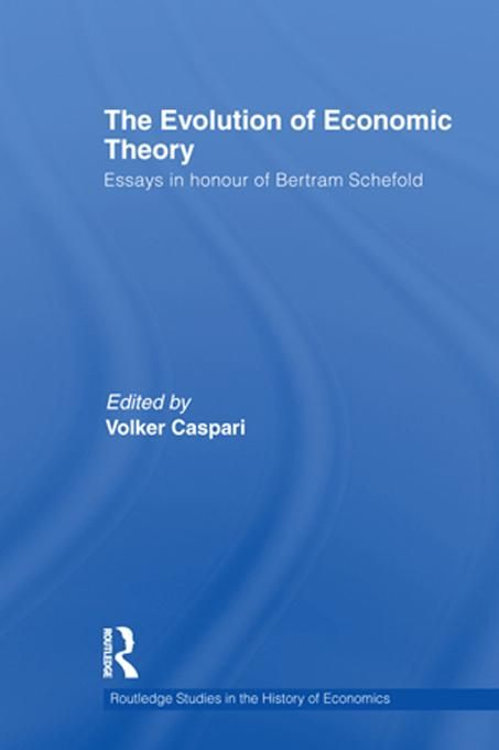 Produktbild: The Evolution of Economic Theory