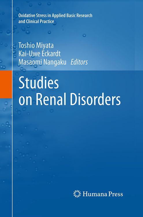 Produktbild: Studies on Renal Disorders
