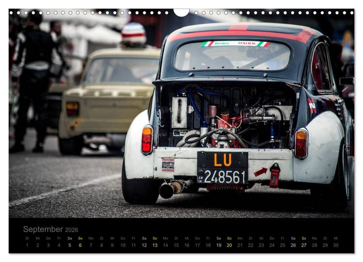 Produktbild: Abarth Racing (Wandkalender 2026 DIN A3 quer), CALVENDO Monatskalender