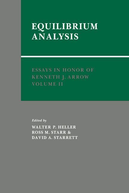 Produktbild: Essays in Honor of Kenneth J. Arrow