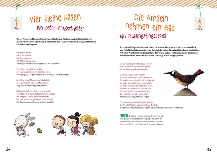 Produktbild: Neue Fingerspiele f&uuml;r Krippenkinder