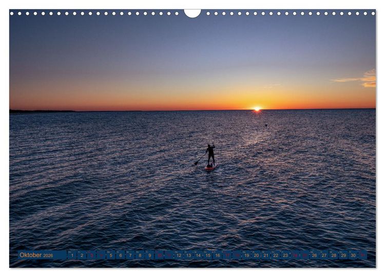 Produktbild: Zingst - die Ostsee von ihrer sch&ouml;nsten Seite (Wandkalender 2026 DIN A3 quer), CALVENDO Monatskalender