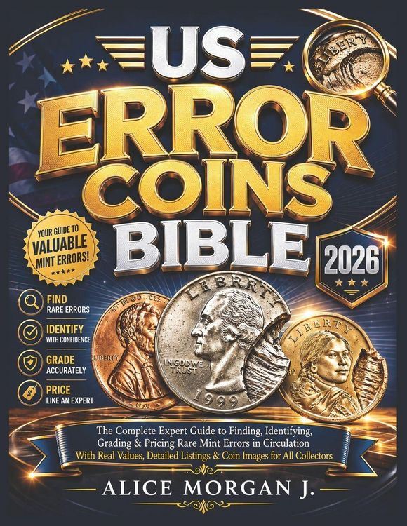 Produktbild: US ERROR COINS BIBLE 2026