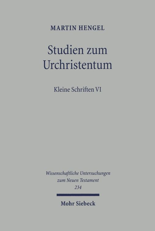 Produktbild: Studien zum Urchristentum