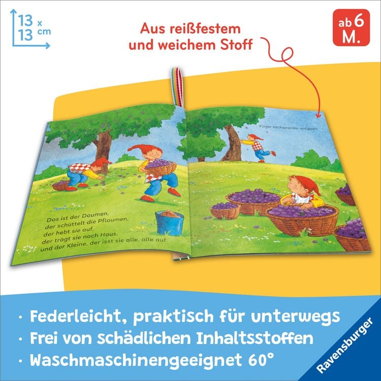 Produktbild: Mein Knuddel-Knautsch-Buch - Meine ersten Fingerspiele