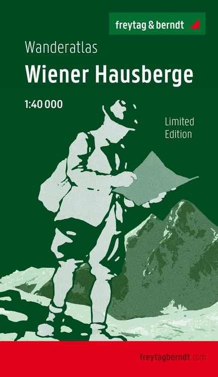 Produktbild: Wiener Hausberge, Wanderatlas 1:40.000, Jubliäumsausgabe