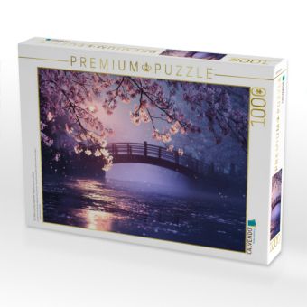 Produktbild: CALVENDO Puzzle Ein Motiv aus dem Kalender Japanische Kirschbl&uuml;te | 1000 Teile Lege-Gr&ouml;&szlig;e 64x48cm Foto-Puzzle f&uuml;r gl&uuml;ckliche Stunden