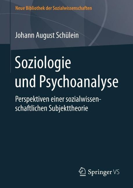 Produktbild: Soziologie und Psychoanalyse