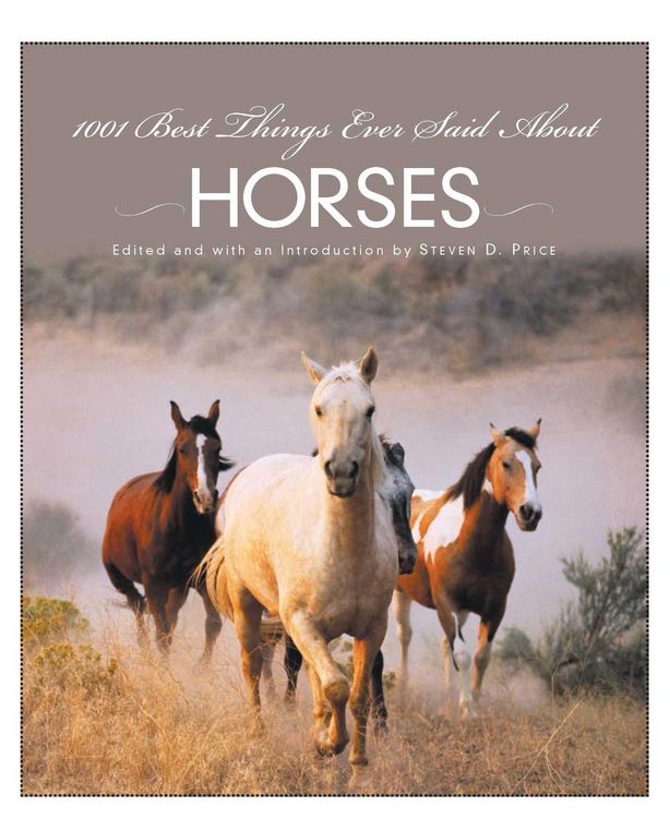 Produktbild: 1001 Best Things Ever Said About Horses