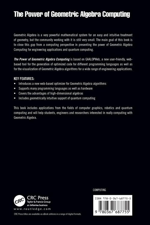 Produktbild: The Power of Geometric Algebra Computing