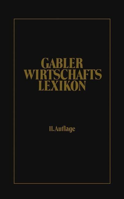 Produktbild: Gabler Wirtschafts Lexikon