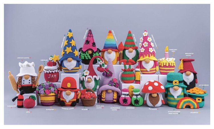 Produktbild: Wichtelmania &ndash; Wichtel-Amigurumis h&auml;keln mit @muffi_corn