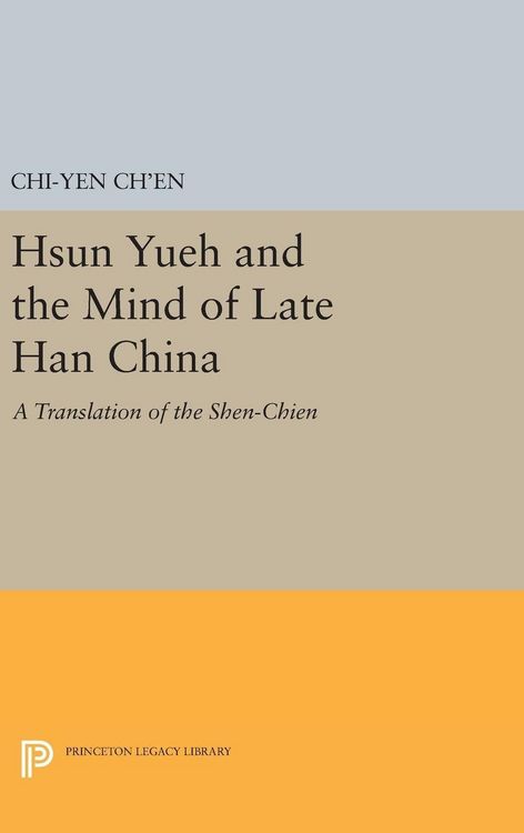 Produktbild: Hsun Yueh and the Mind of Late Han China