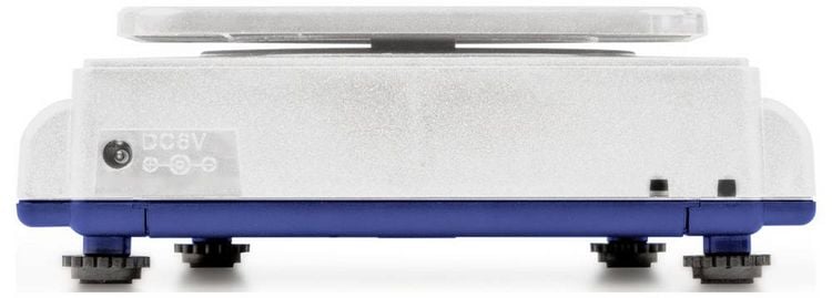 Produktbild: Kern EHA 1000-1 Schulwaage W&auml;gebereich (max.) 1 kg Ablesbarkeit 0.1 g &uuml;ber Steckernetzteil Grauwei&szlig;, Kobaltblau
