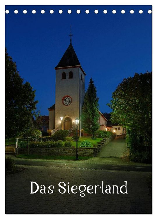 Produktbild: Das Siegerland (Tischkalender 2026 DIN A5 hoch), CALVENDO Monatskalender