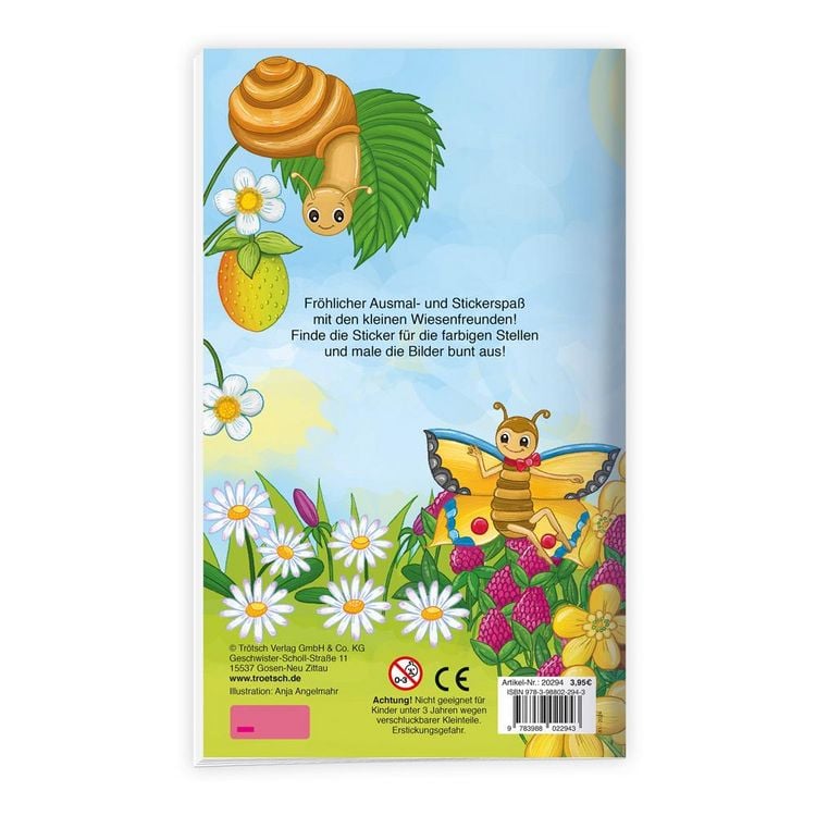 Produktbild: Tr&ouml;tsch Wiesenfreunde Ausmalbuch
