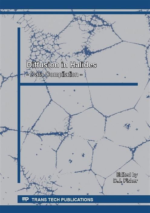Produktbild: Diffusion in Halides