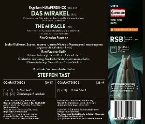 Produktbild: Humperdinck: Das Mirakel
