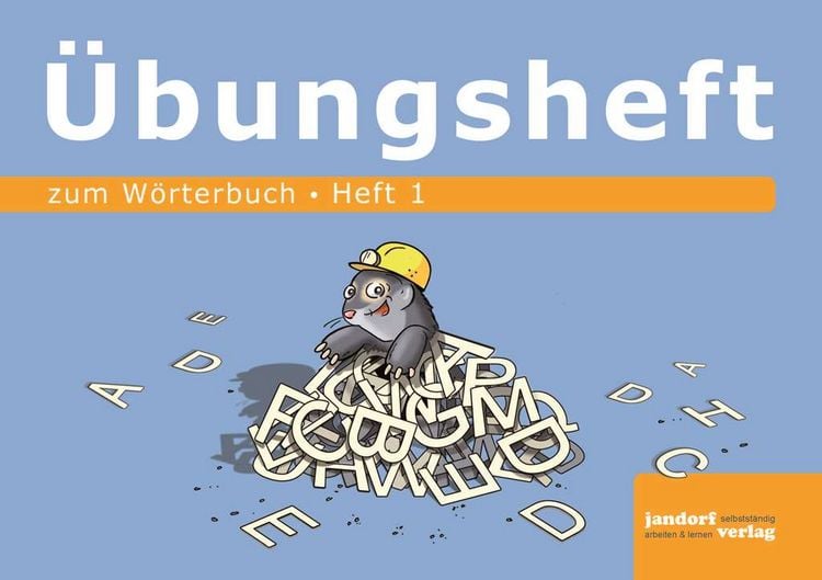 Produktbild: W&ouml;rterbuch&uuml;bungsheft Band 1 (&Uuml;bungsheft zum W&ouml;rterbuch Band 19x16cm)