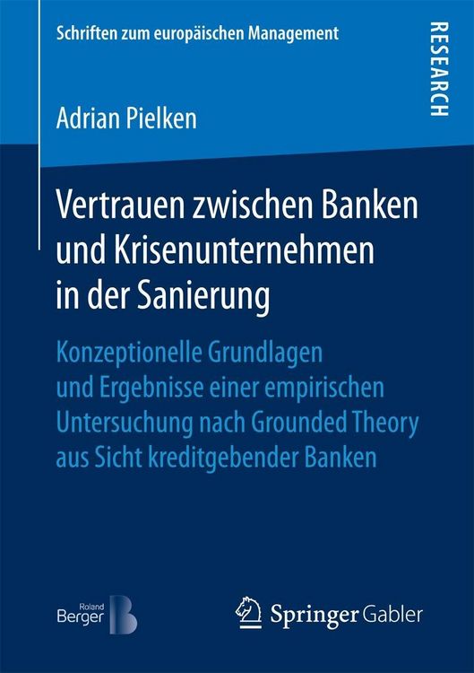 Bild vom Artikel Vertrauen zwischen Banken und Krisenunternehmen in der Sanierung vom Autor Adrian Pielken