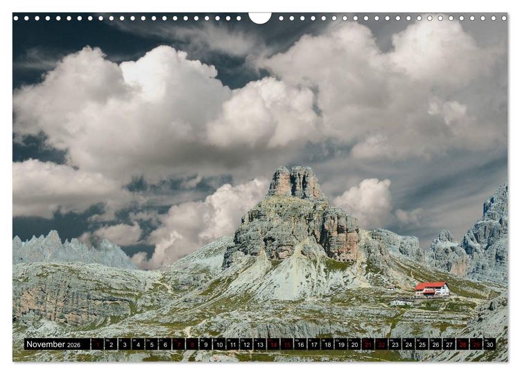 Produktbild: Weltkulturerbe Dolomiten S&uuml;d Tirol (Wandkalender 2026 DIN A3 quer), CALVENDO Monatskalender