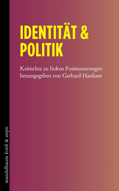 Produktbild: Identität & Politik
