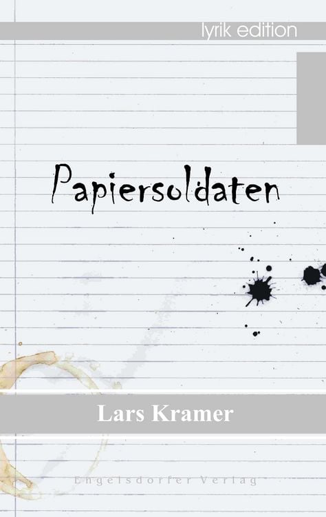 Produktbild: Papiersoldaten - Lyrik