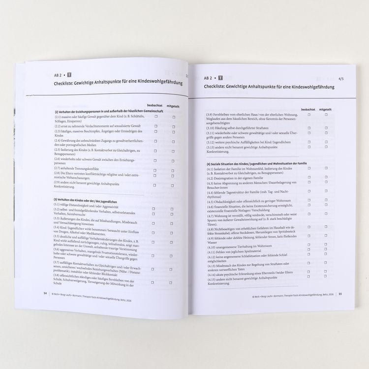 Produktbild: Therapie-Tools Kindeswohlgef&auml;hrdung