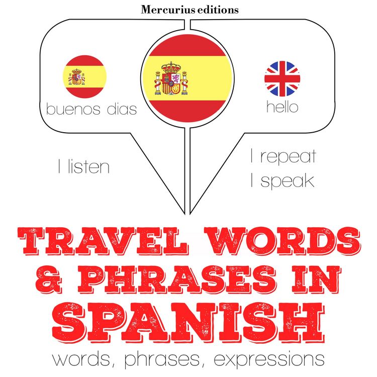 Produktbild: Travel words and phrases in Spanish