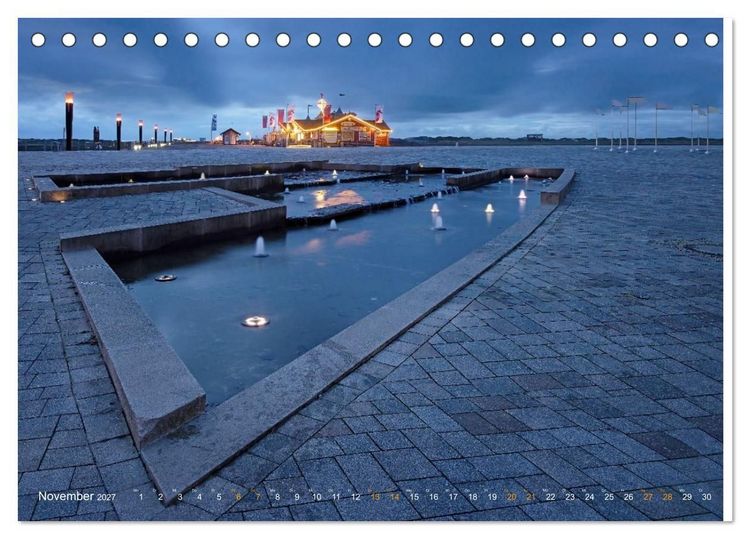 Produktbild: Nordseeurlaub in St. Peter-Ording (Tischkalender 2027 DIN A5 quer), CALVENDO Monatskalender