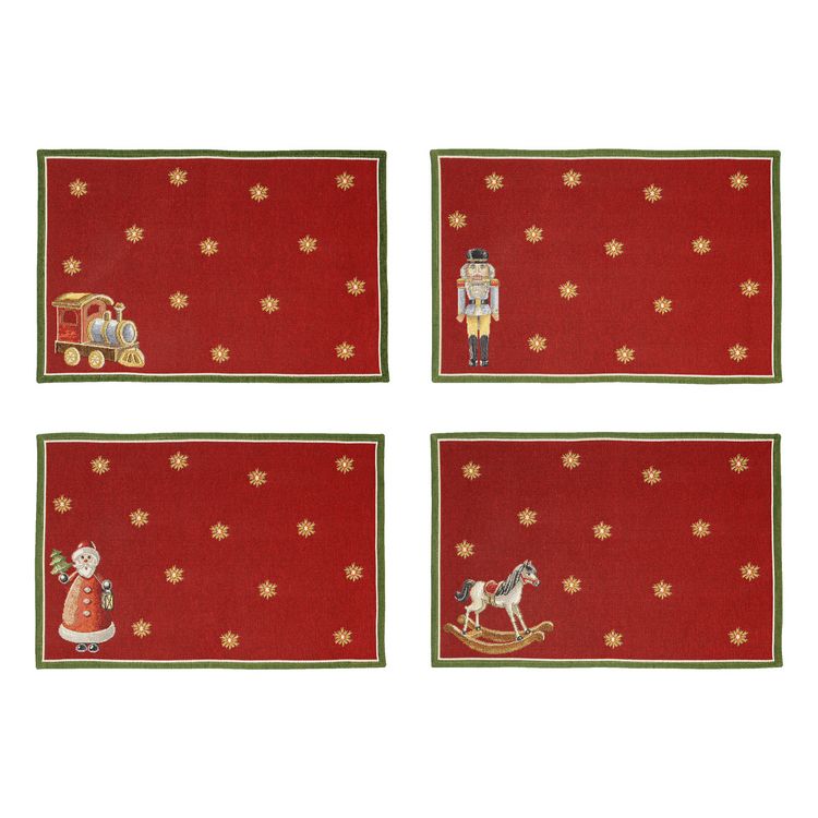 Produktbild: Villeroy & Boch Toy's Delight Jubil&auml;ums-Set Gobelin Platzset 4tlg.