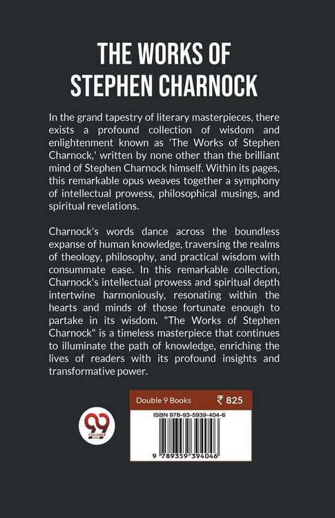 Produktbild: The Works Of Stephen Charnock