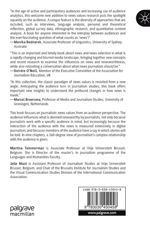 Produktbild: News Values from an Audience Perspective