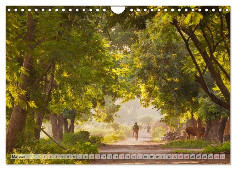 Produktbild: Myanmar - Reise durch das alte Burma (Wandkalender 2026 DIN A4 quer), CALVENDO Monatskalender