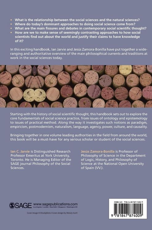 Produktbild: The SAGE Handbook of the Philosophy of Social Sciences